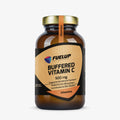 Buferēts C vitamīns 500 mg (nātrija askorbāts) imunitātei no Fuel Up (120 kapsulas)