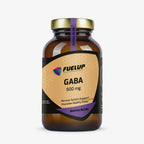 GABA 500 mg relaksācijai un vakara labsajūtai no Fuel Up (100 kapsulas)