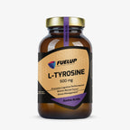 L-tirozīns 500 mg fokusam un garīgai veiktspējai intensīvas slodzes laikā no Fuel Up (120 kapsulas)