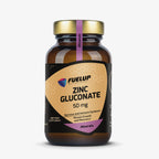 Cinka glikonāts 50 mg imunitātei, ādai, matiem un nagiem no Fuel Up